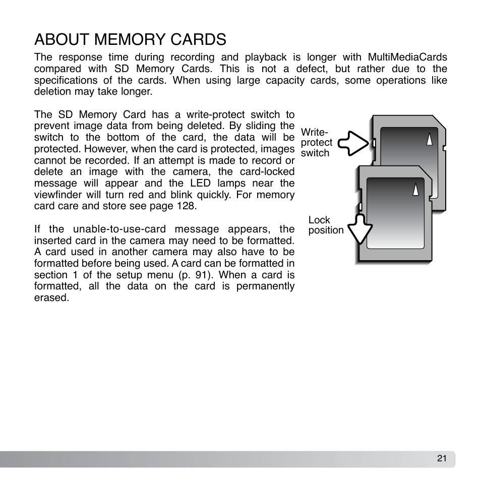 Konica Minolta DiMAGE Xg User Manual | Page 21 / 132