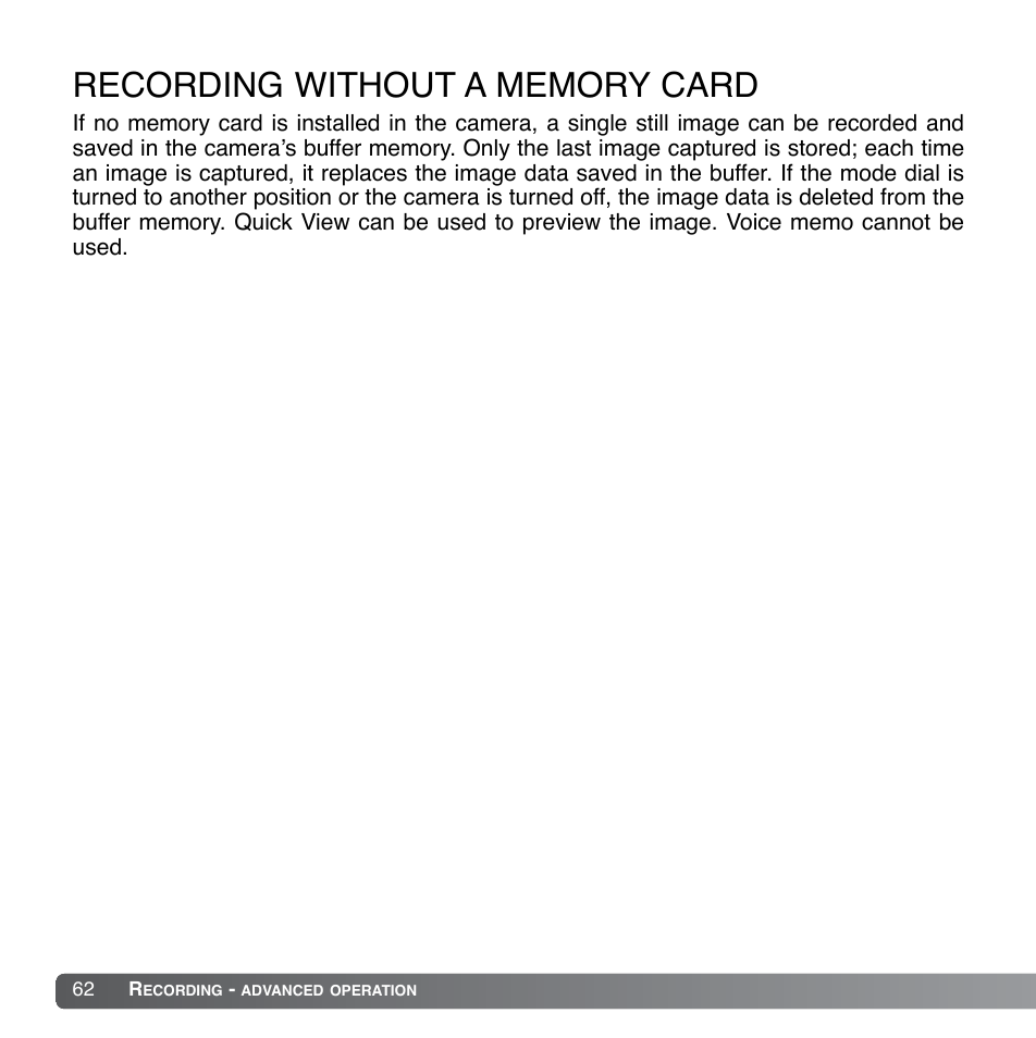 Konica Minolta DiMAGE Xg User Manual | Page 62 / 132