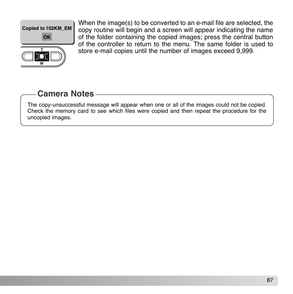 Konica Minolta DiMAGE Xg User Manual | Page 87 / 132