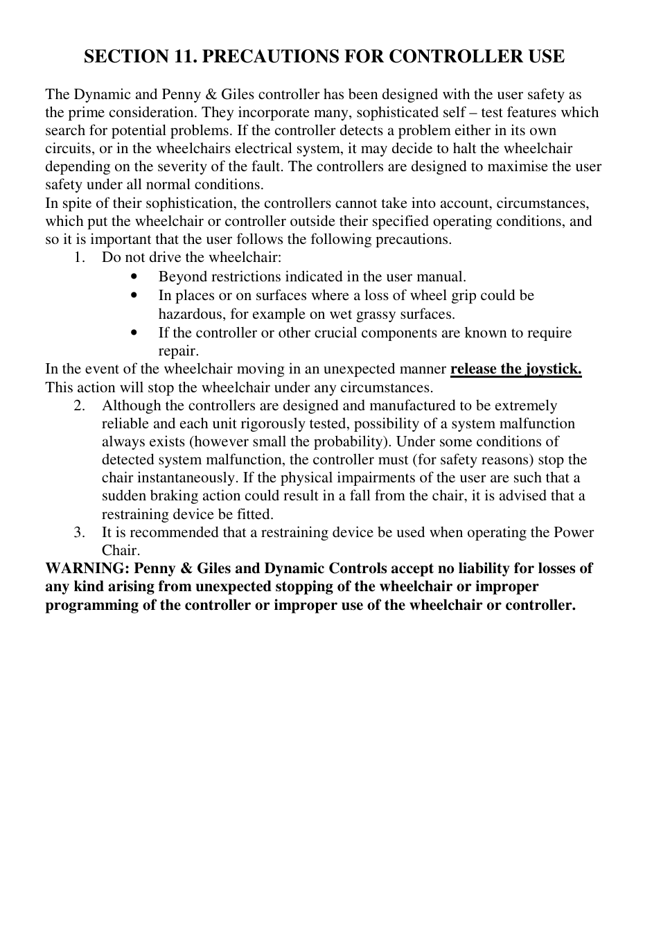 CTA 7 Series User Manual | Page 28 / 33