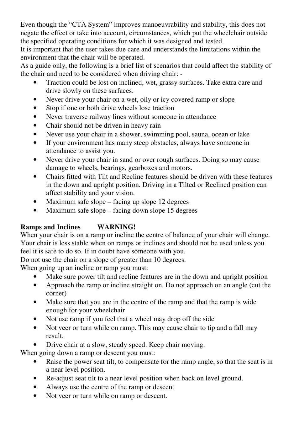 CTA 7 Series User Manual | Page 6 / 33