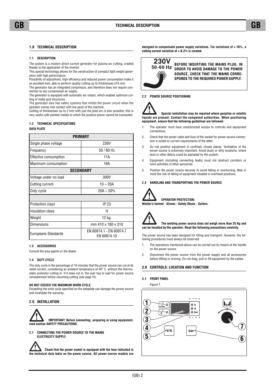 CTA SHARP 6K User Manual | Page 3 / 60