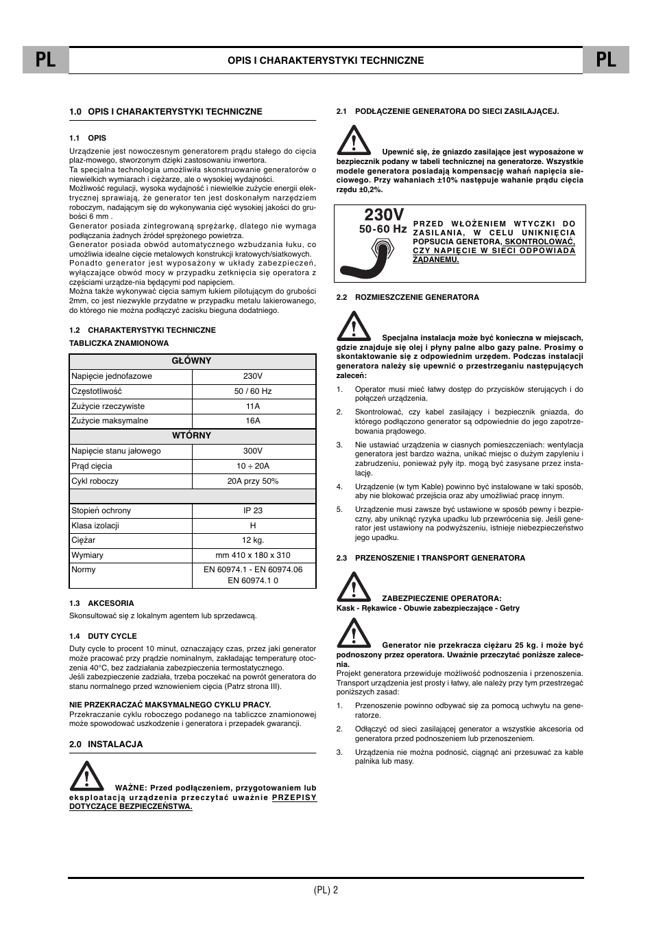 CTA SHARP 6K User Manual | Page 39 / 60