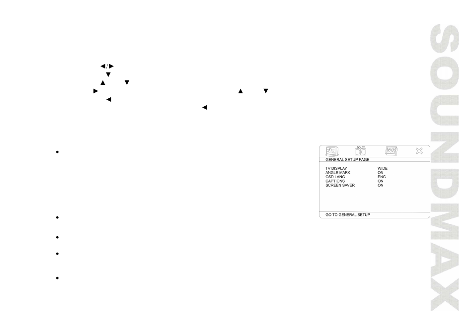 System setup | SoundMax SM-CMD3000 User Manual | Page 23 / 60