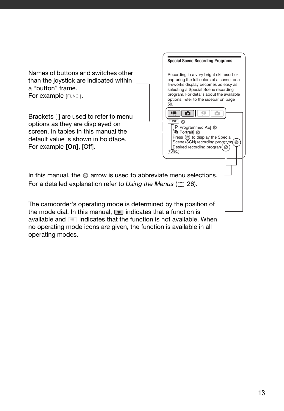 Canon HG20 User Manual | Page 13 / 129