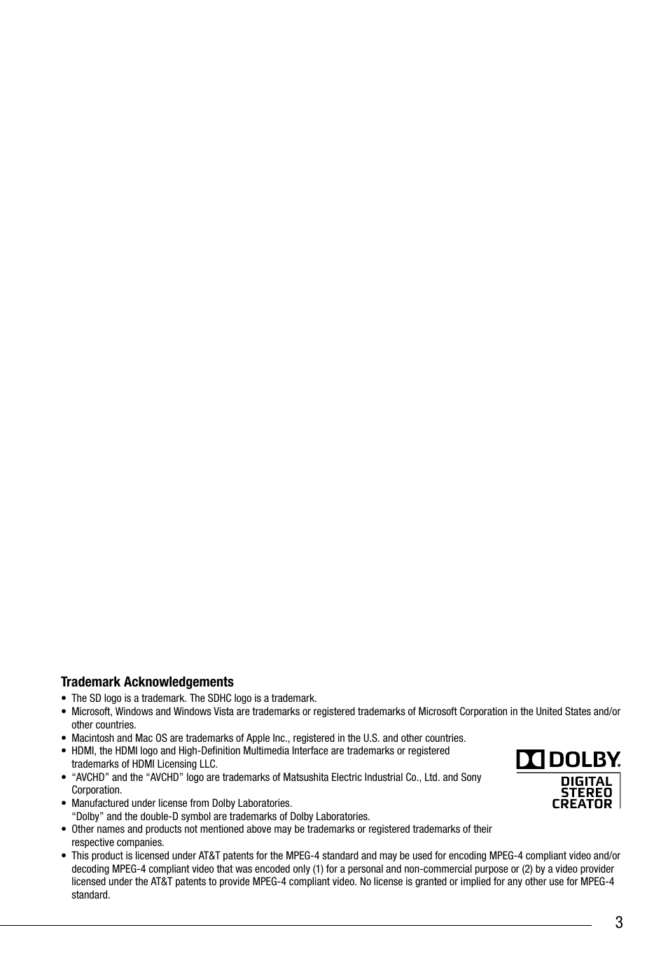 Canon HG20 User Manual | Page 3 / 129