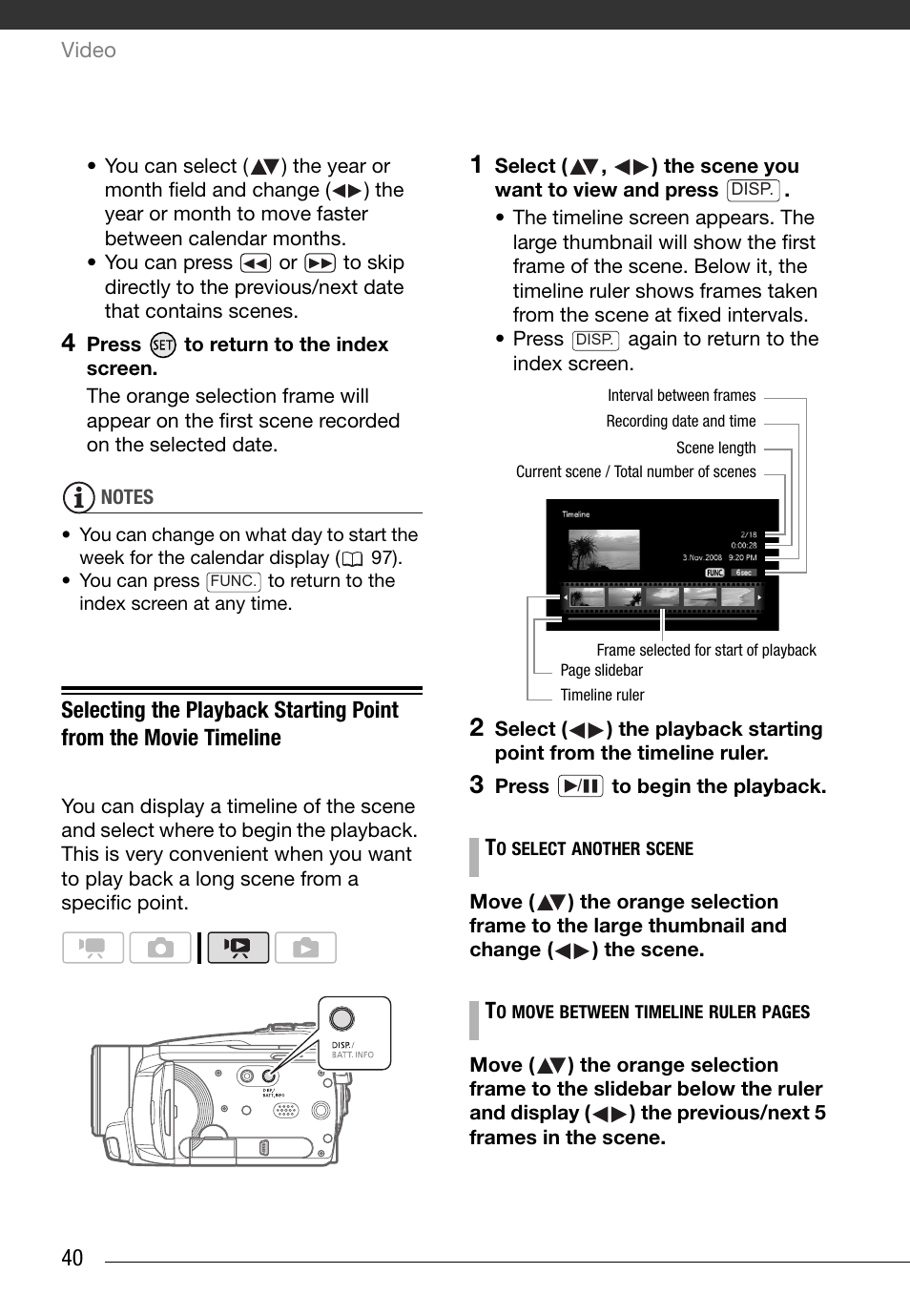 Canon HG20 User Manual | Page 40 / 129