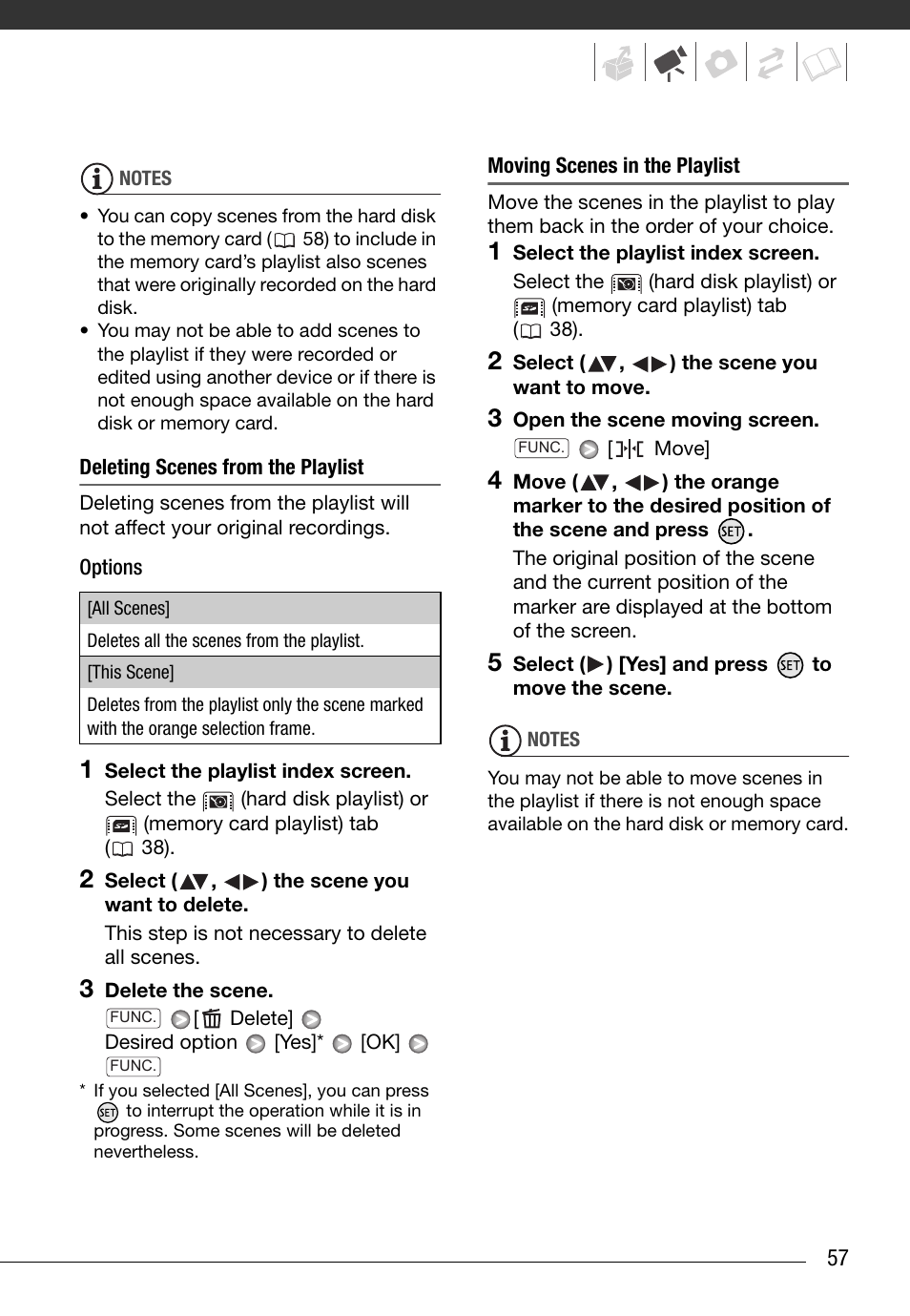 Canon HG20 User Manual | Page 57 / 129