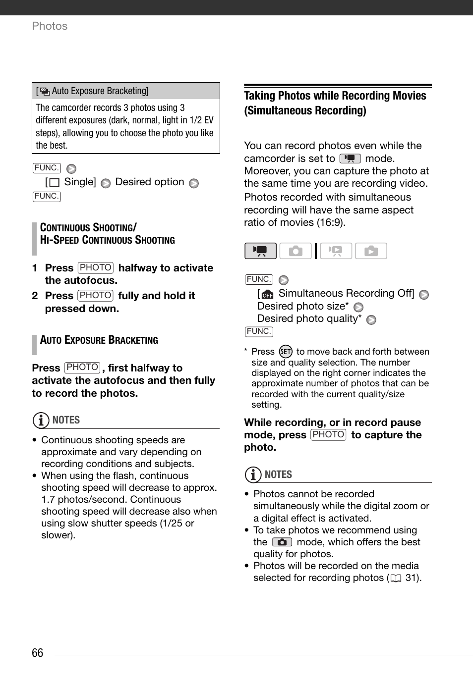 Canon HG20 User Manual | Page 66 / 129