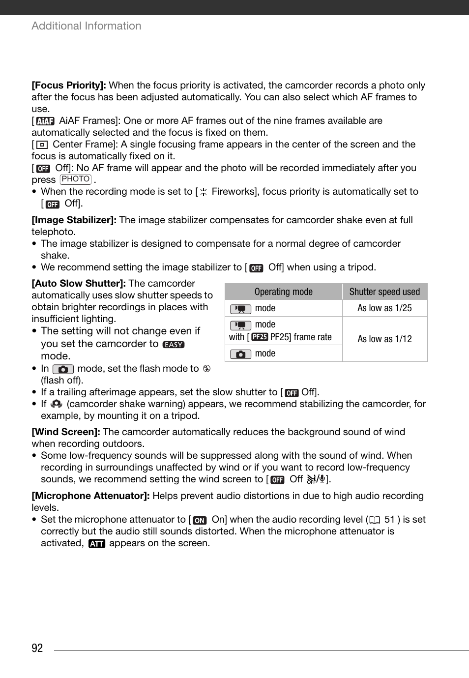 Canon HG20 User Manual | Page 92 / 129