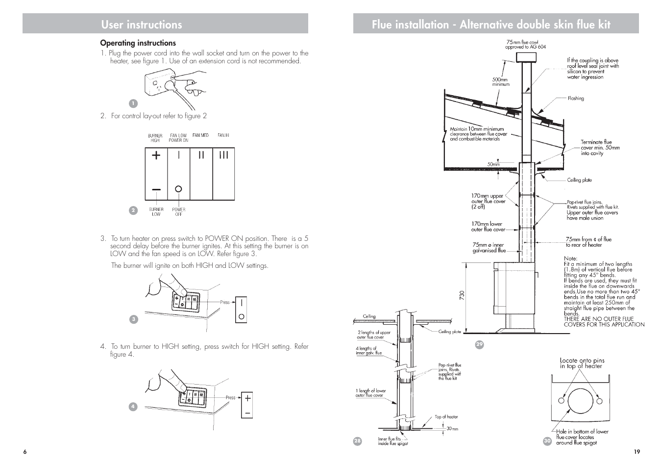 User instructions | Cannon CANTFS-03-NG User Manual | Page 19 / 24