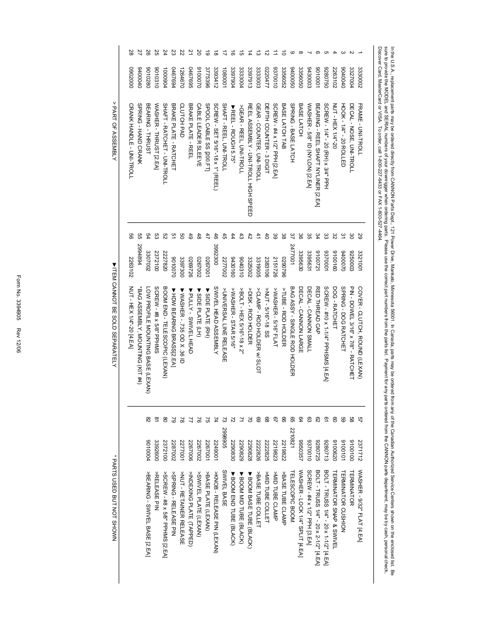 Cannon Uni-Troll 10TS User Manual | Page 18 / 28