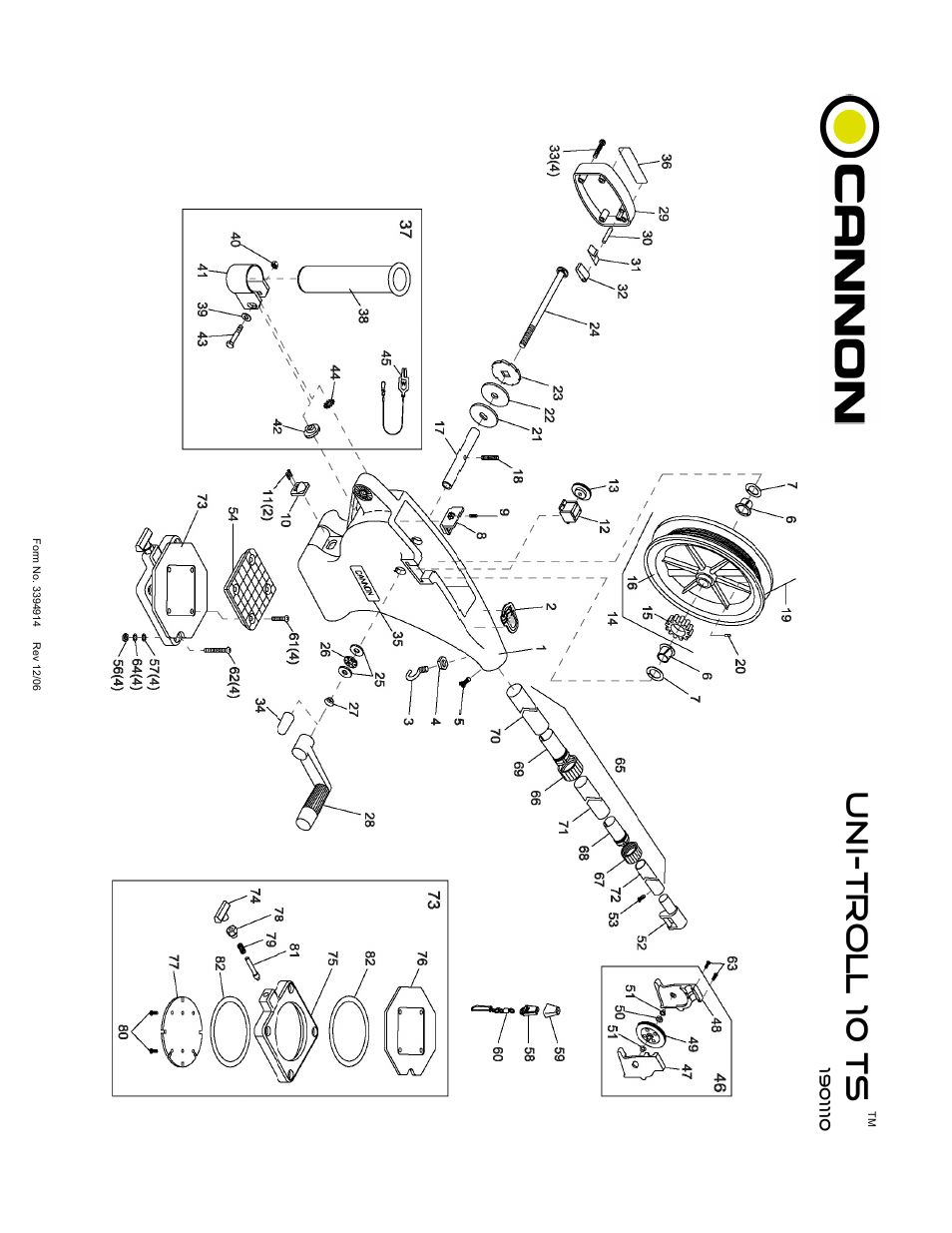 Uni-troll 10 ts | Cannon Uni-Troll 10TS User Manual | Page 21 / 28