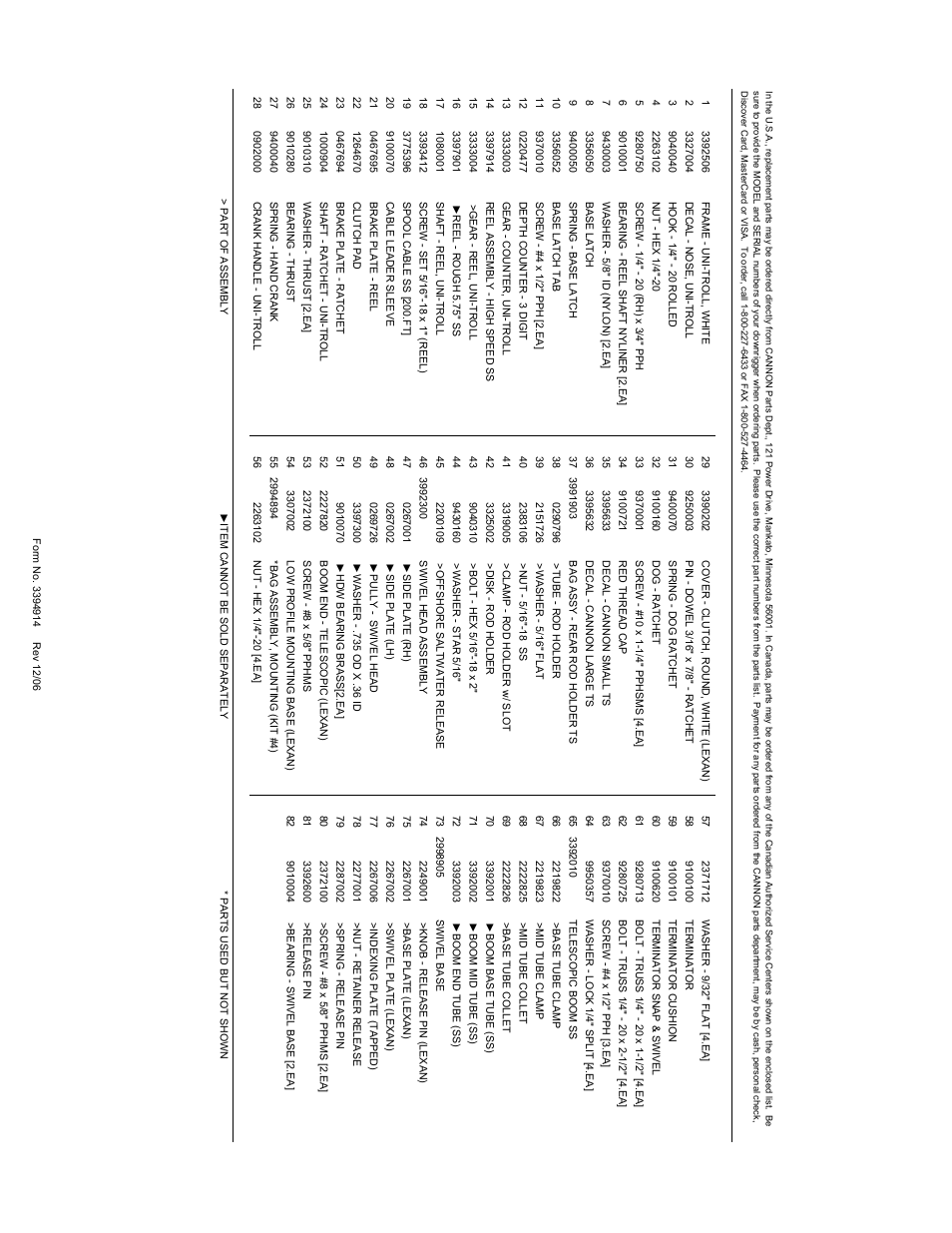 Cannon Uni-Troll 10TS User Manual | Page 22 / 28