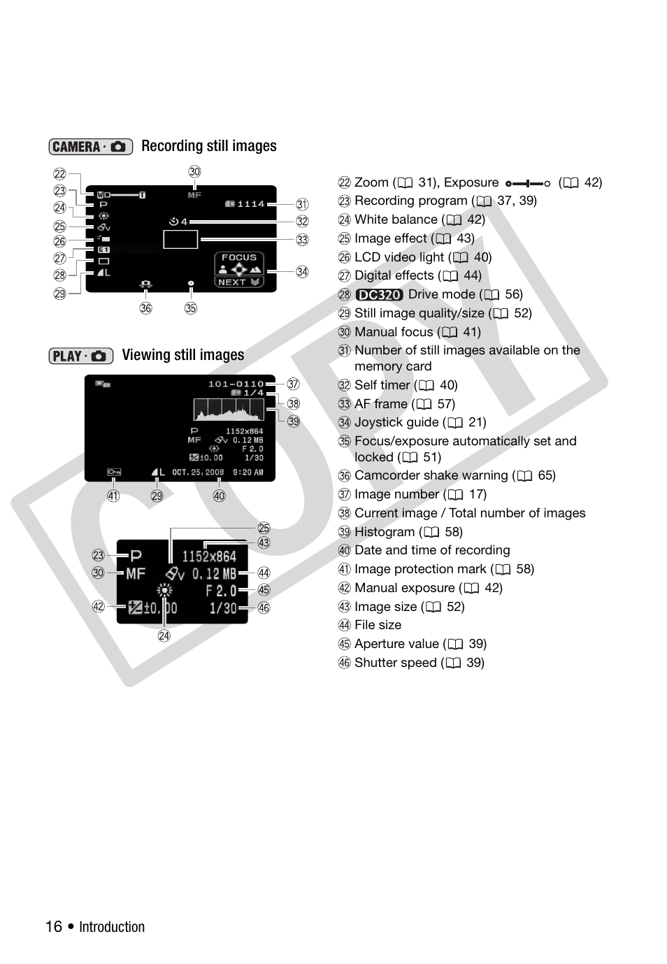 Co p y | Canon DC 310 User Manual | Page 16 / 93