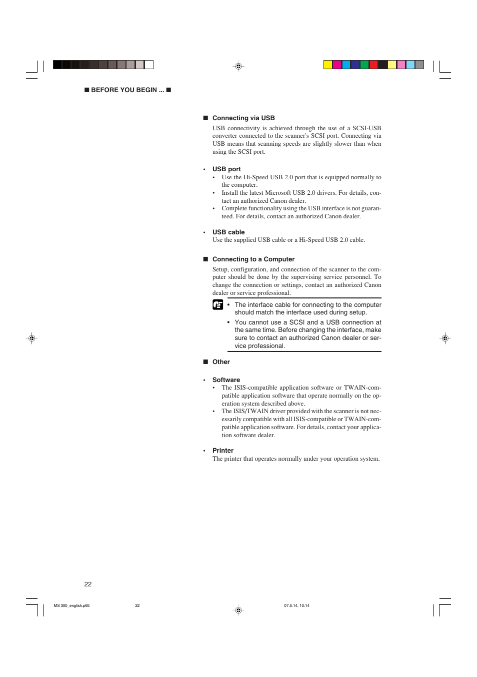 Cannon 300II User Manual | Page 24 / 54