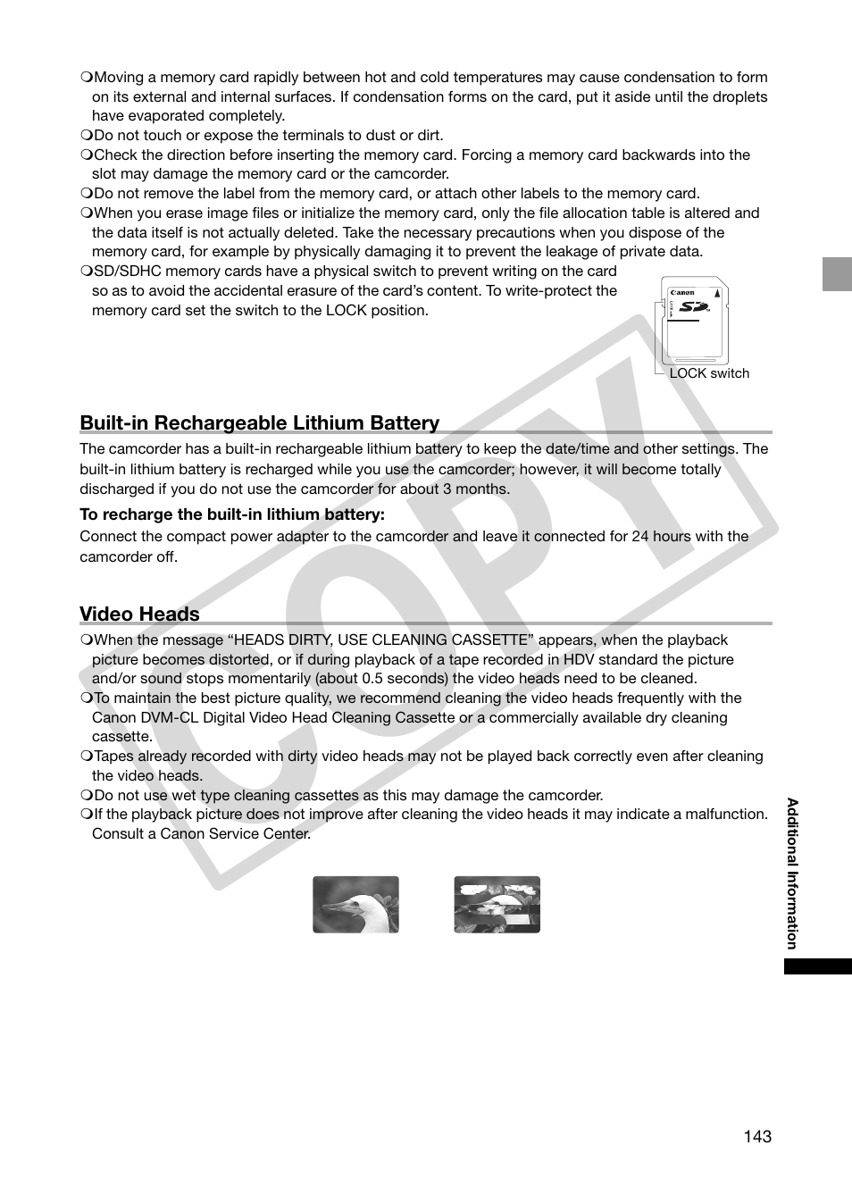 Co py | Canon XHA1S User Manual | Page 143 / 155