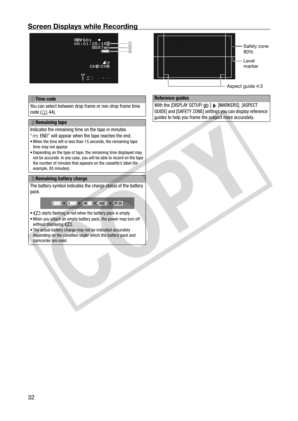Co py | Canon XHA1S User Manual | Page 32 / 155