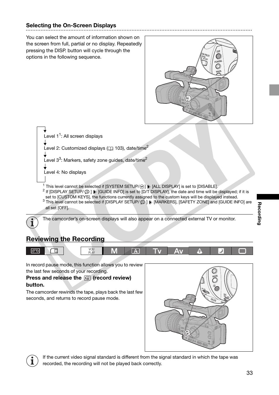 Co py | Canon XHA1S User Manual | Page 33 / 155