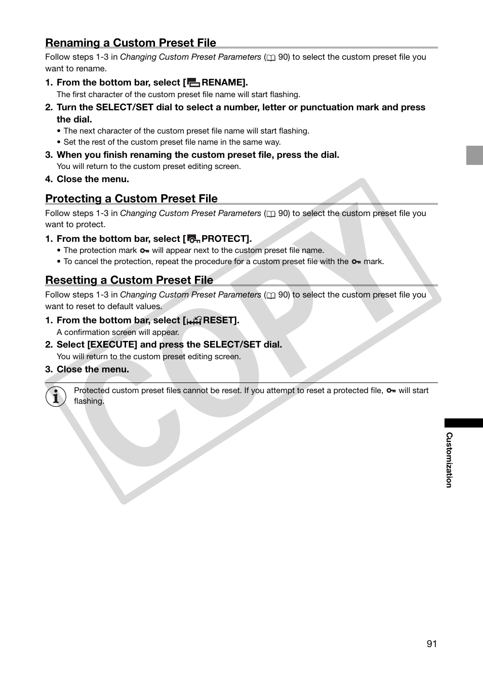 Co py | Canon XHA1S User Manual | Page 91 / 155