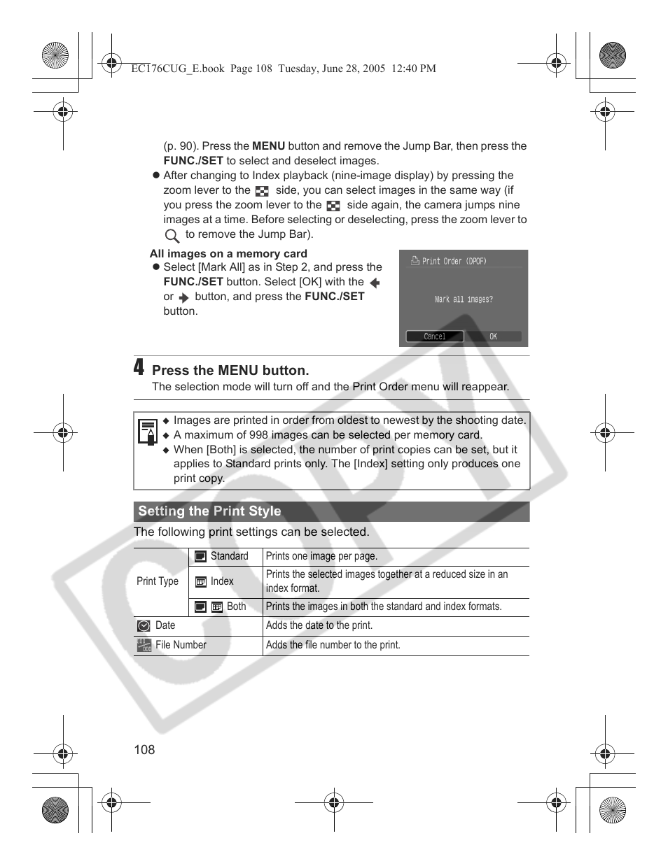 Canon S80 User Manual | Page 110 / 163