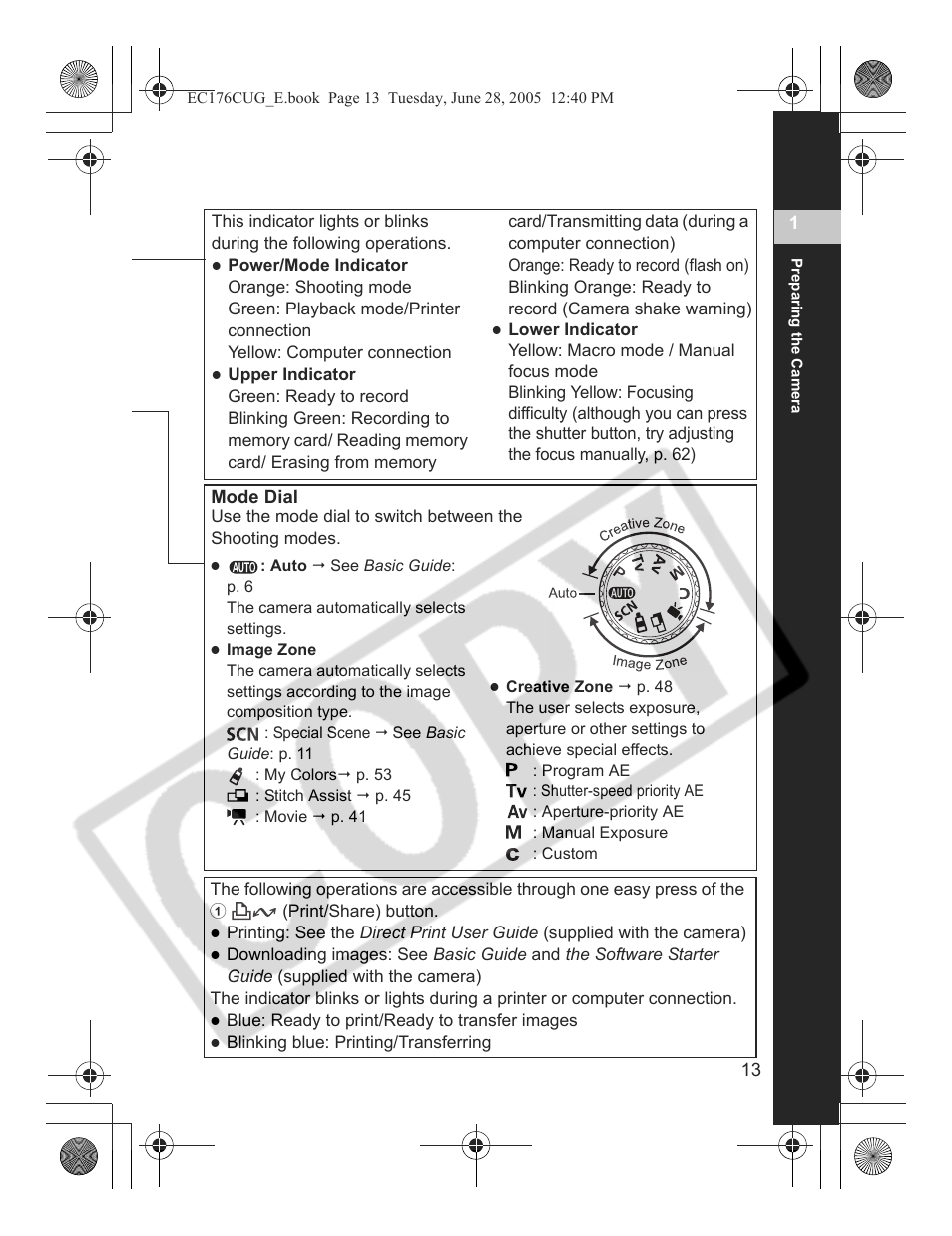 Canon S80 User Manual | Page 15 / 163