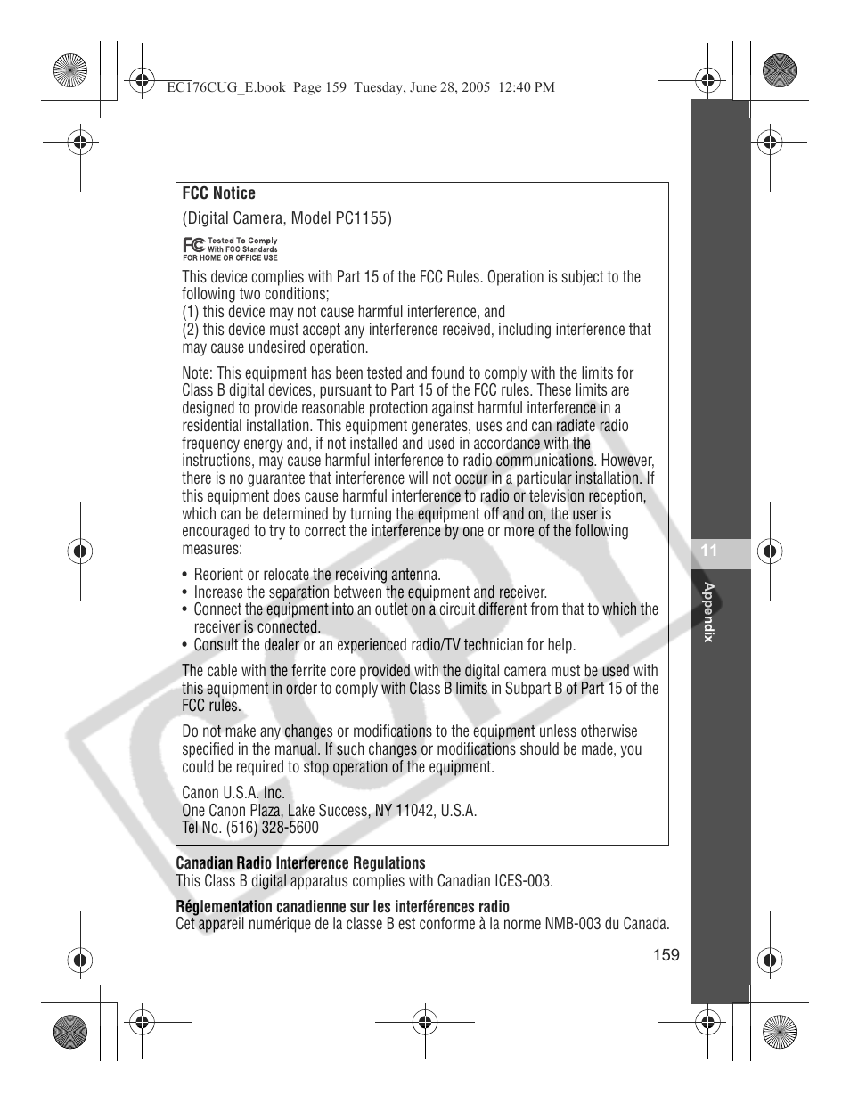 Canon S80 User Manual | Page 161 / 163