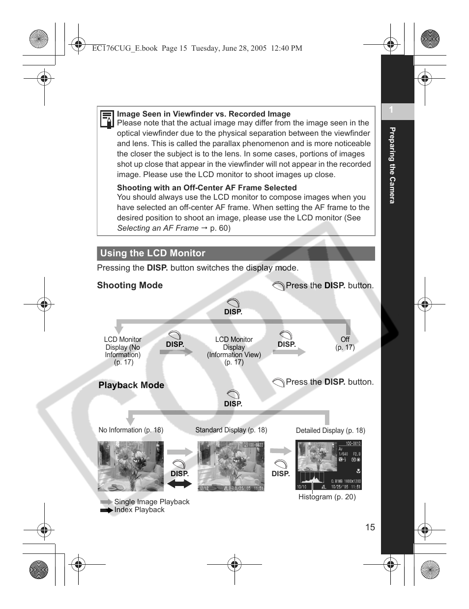 Canon S80 User Manual | Page 17 / 163