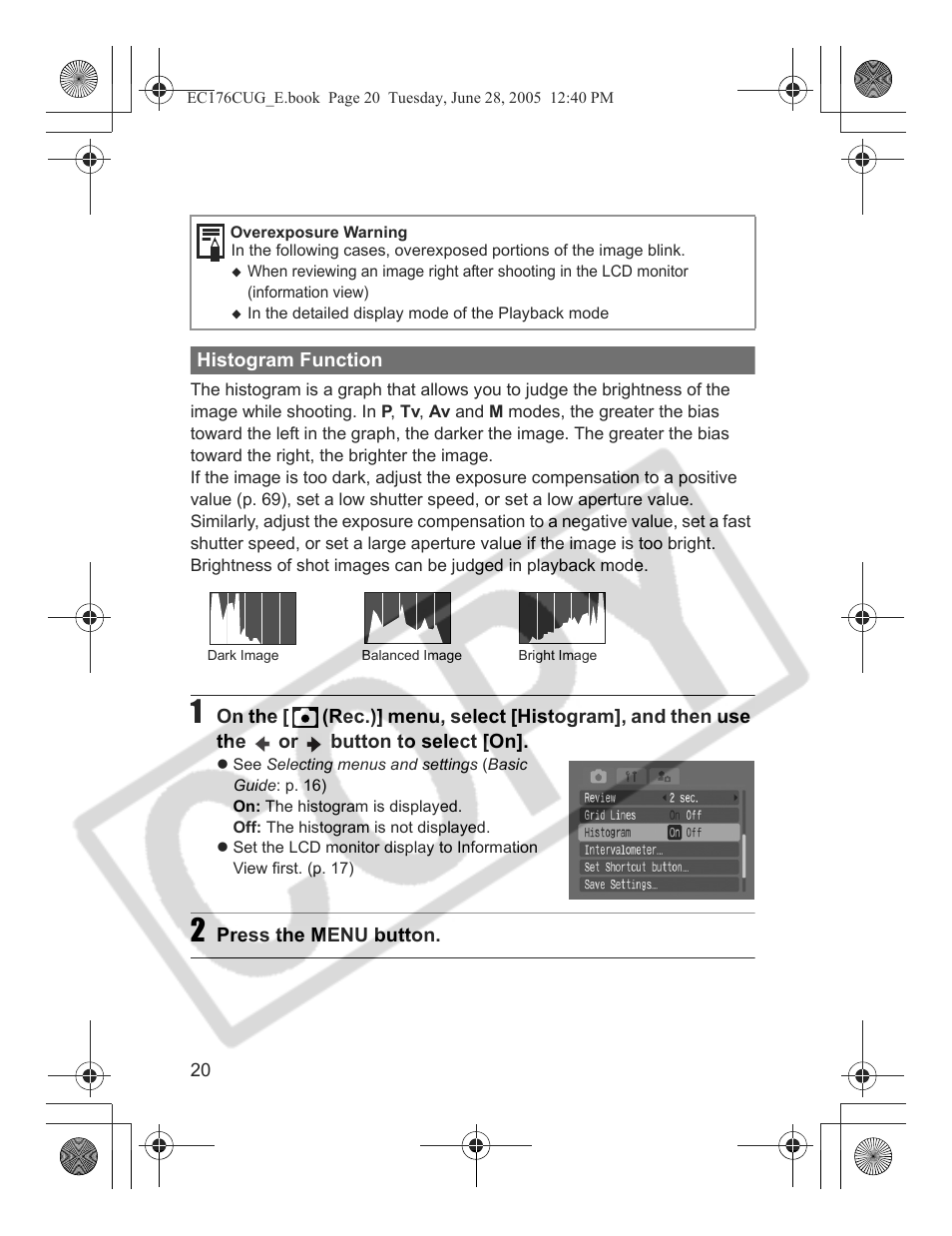 Canon S80 User Manual | Page 22 / 163