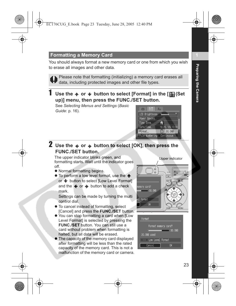 Canon S80 User Manual | Page 25 / 163