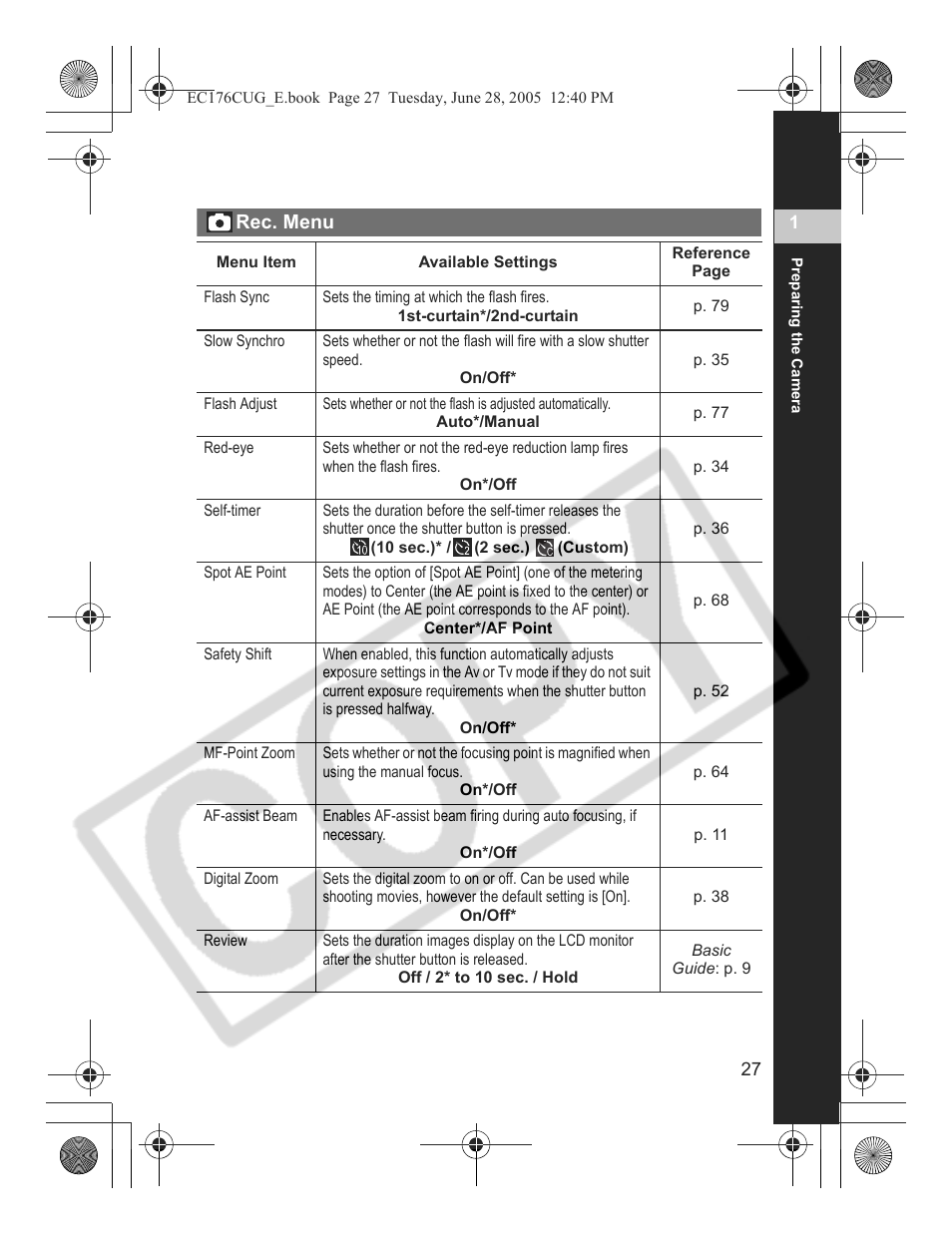 Canon S80 User Manual | Page 29 / 163