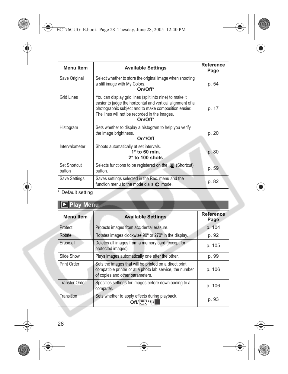 Canon S80 User Manual | Page 30 / 163