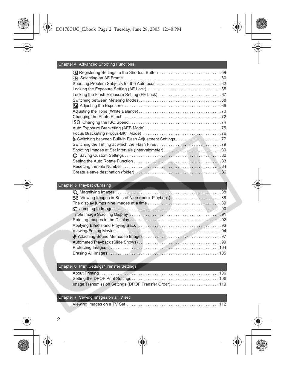 Canon S80 User Manual | Page 4 / 163