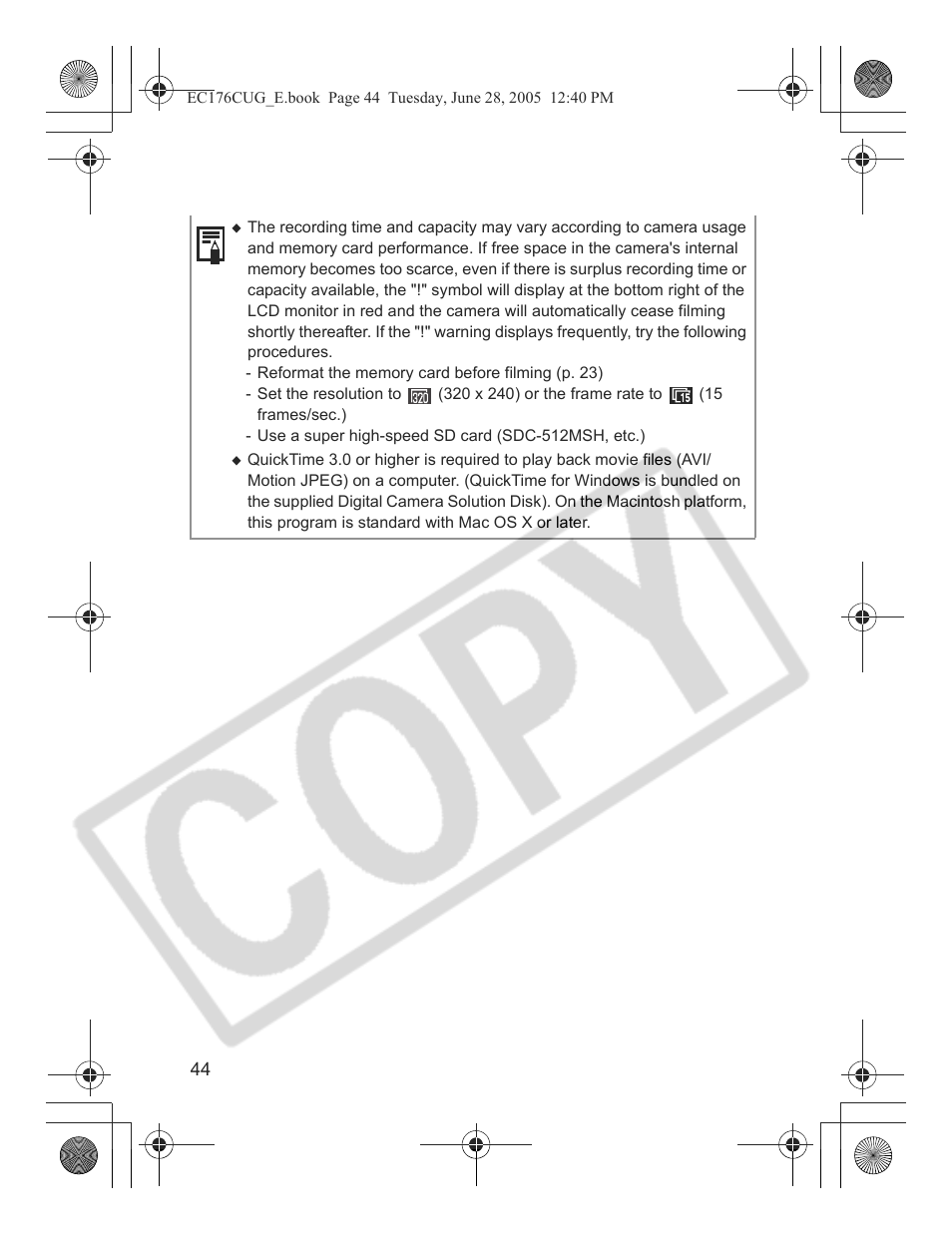 Canon S80 User Manual | Page 46 / 163
