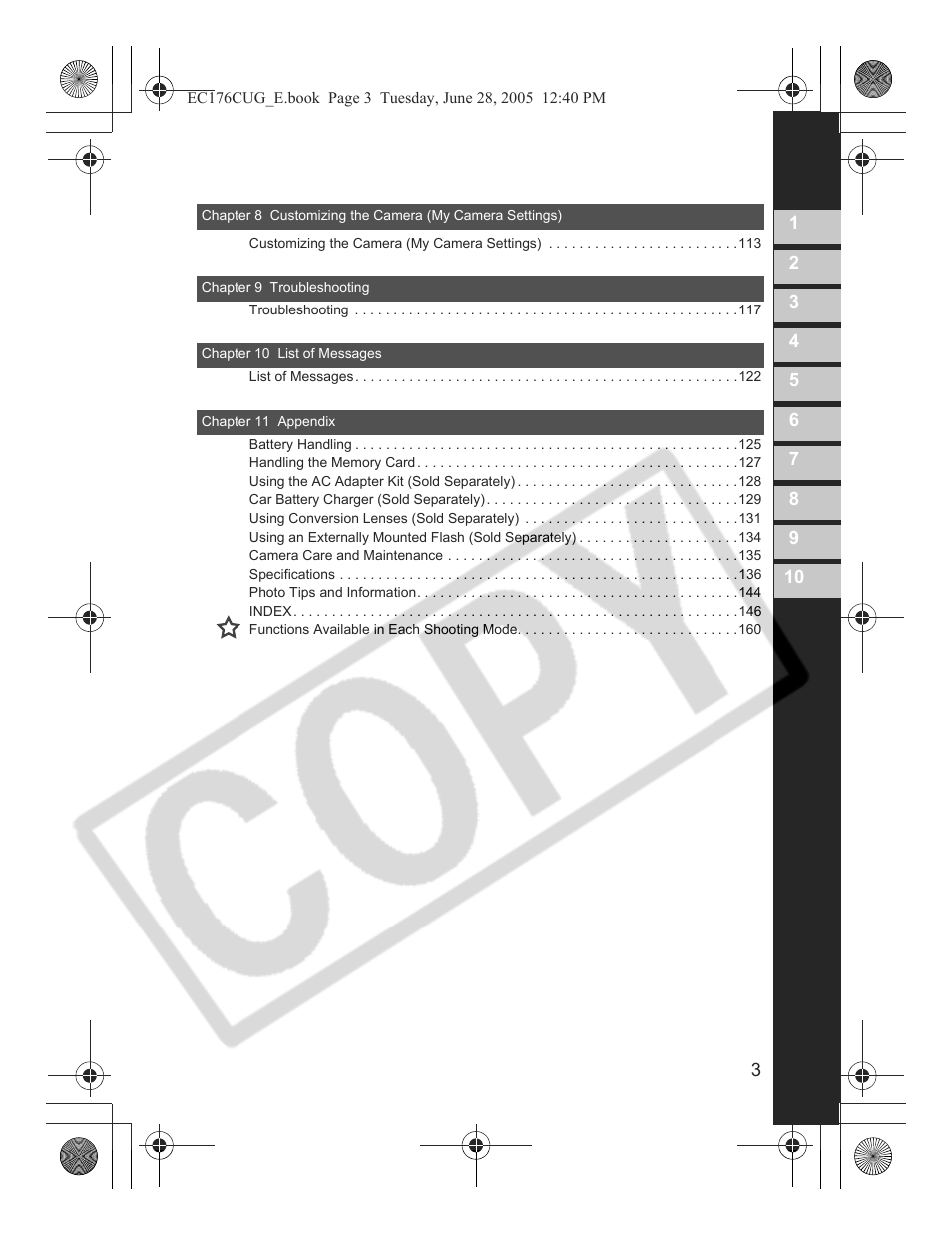 Canon S80 User Manual | Page 5 / 163