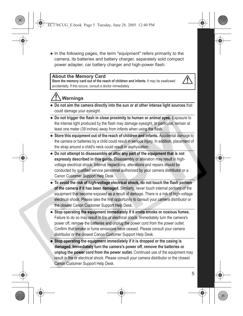 Canon S80 User Manual | Page 7 / 163