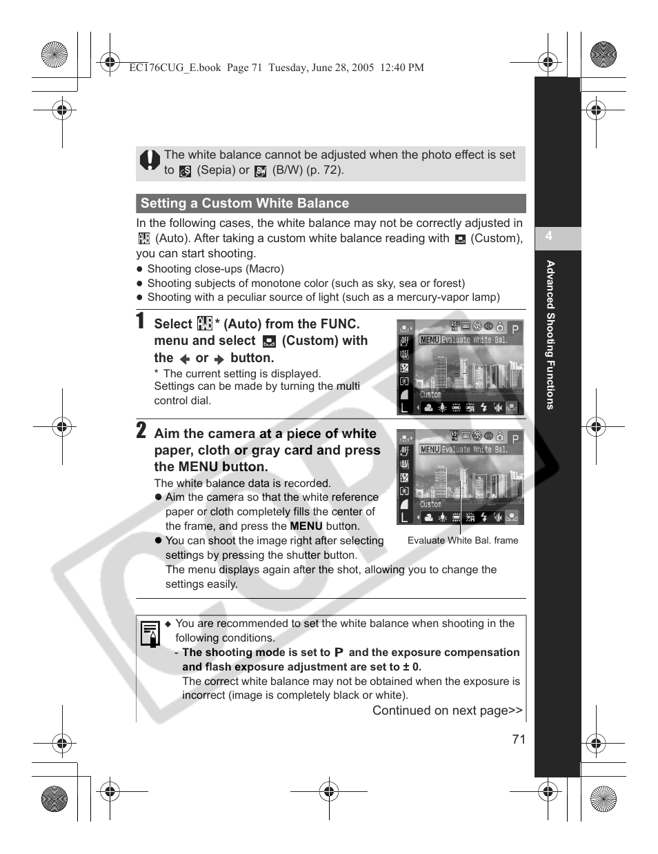 Canon S80 User Manual | Page 73 / 163