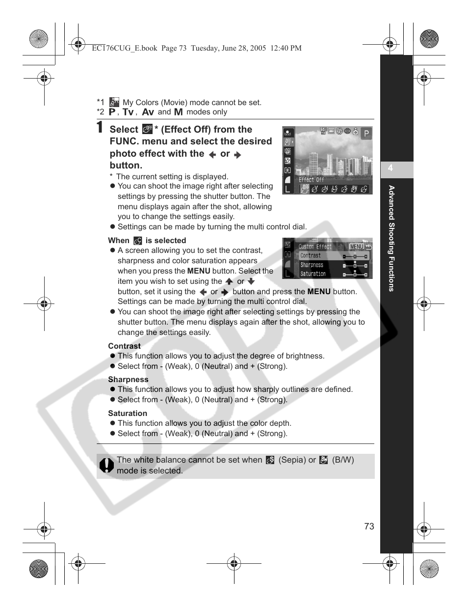 Canon S80 User Manual | Page 75 / 163