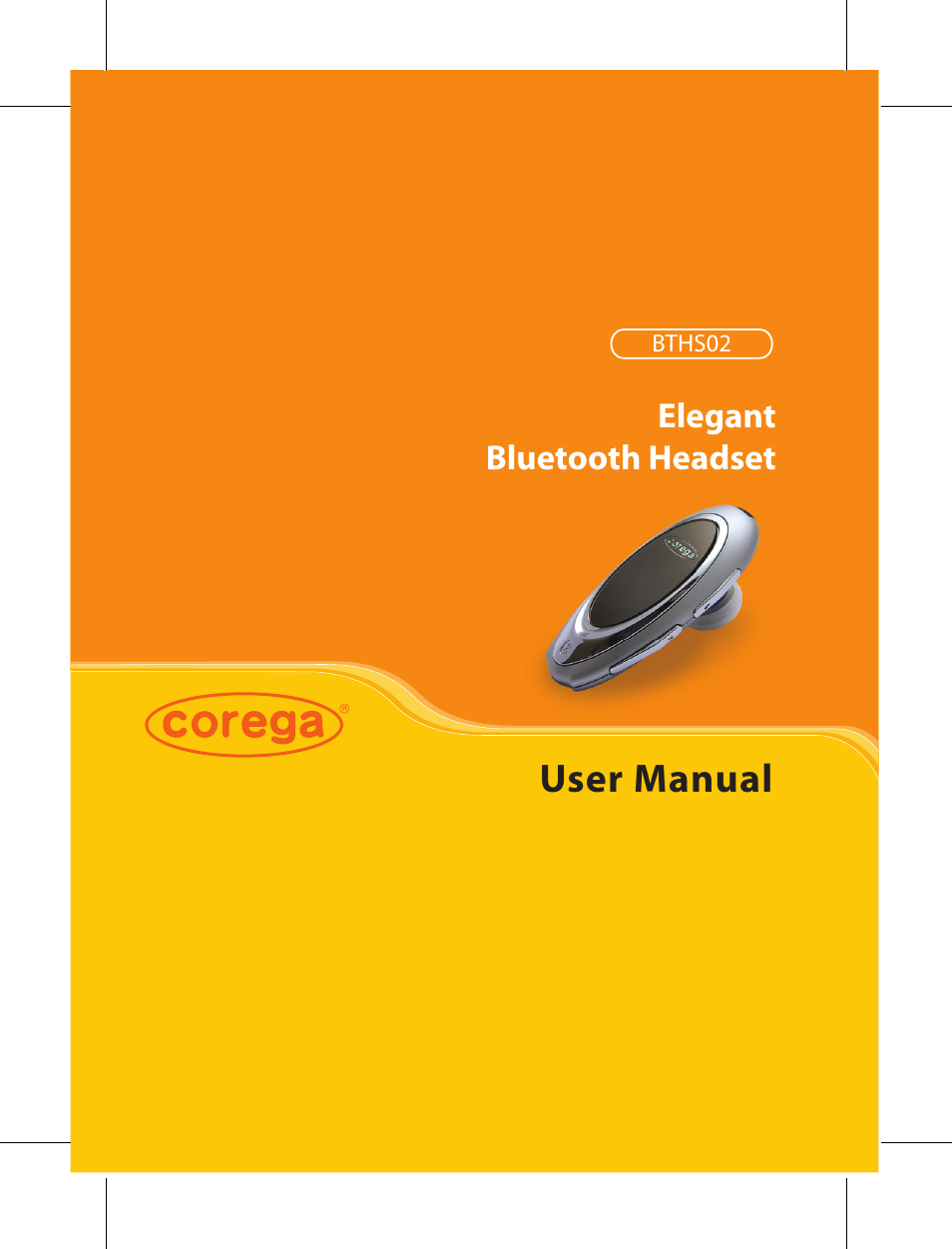 Corega BTHS02 User Manual | 22 pages