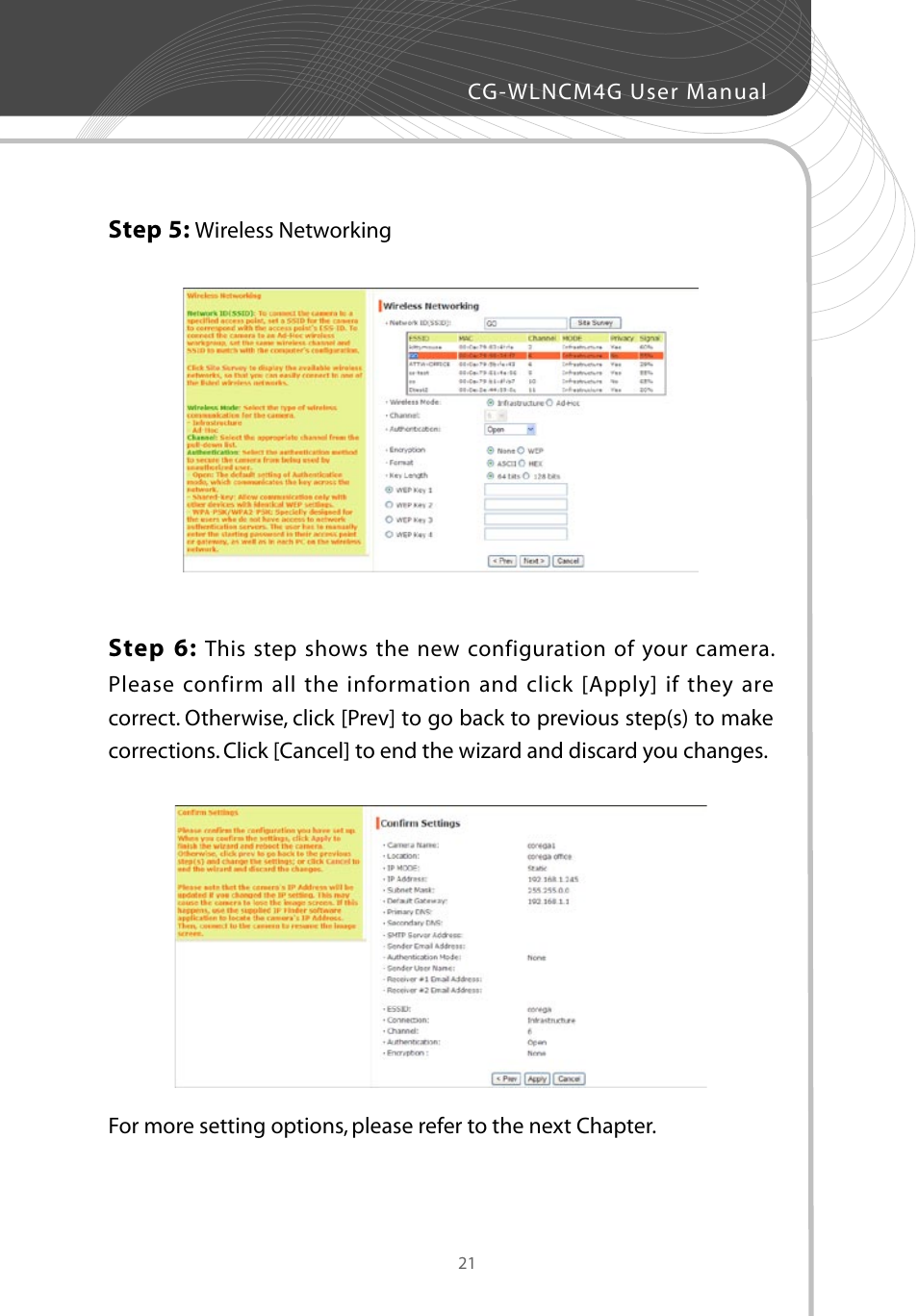 Corega CG-WLNCM4G User Manual | Page 23 / 68