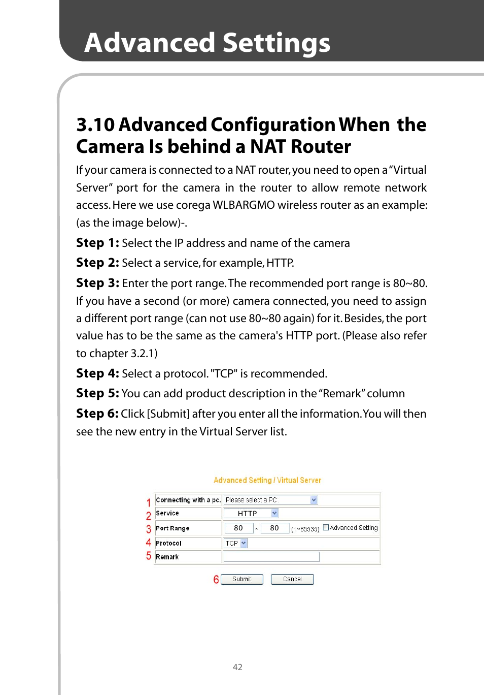 Advanced settings | Corega CG-WLNCM4G User Manual | Page 44 / 68