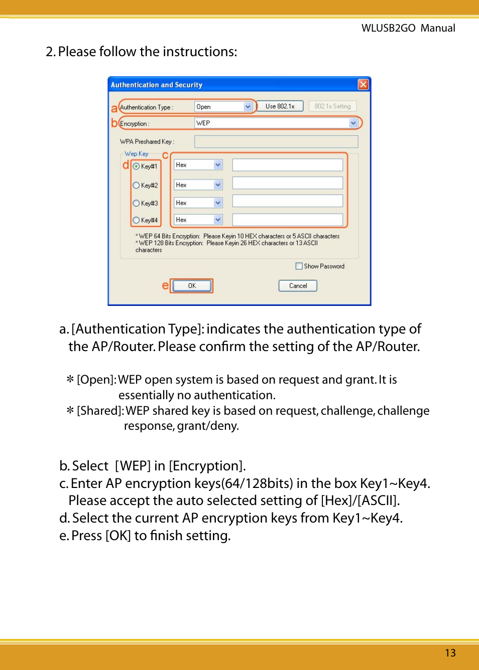 2 setting wpa | Corega WLUSB2GO User Manual | Page 14 / 30