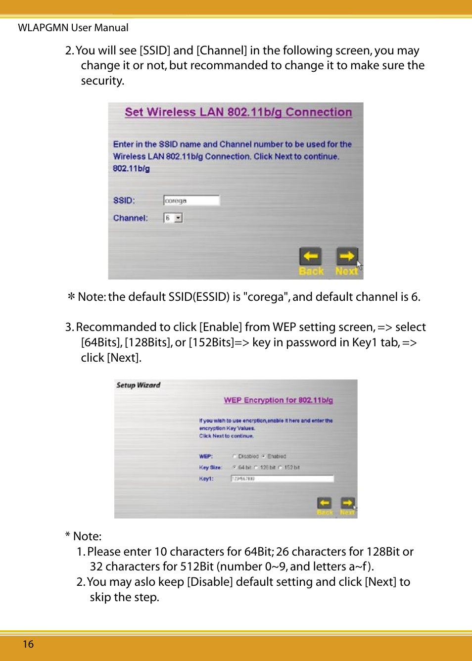 Corega CG-WLAPGMN User Manual | Page 18 / 39