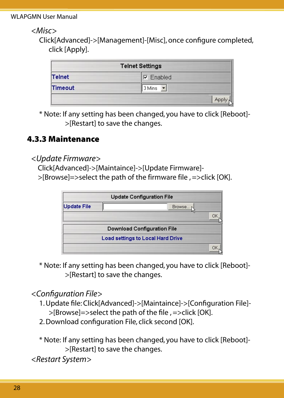 3 maintenance | Corega CG-WLAPGMN User Manual | Page 30 / 39