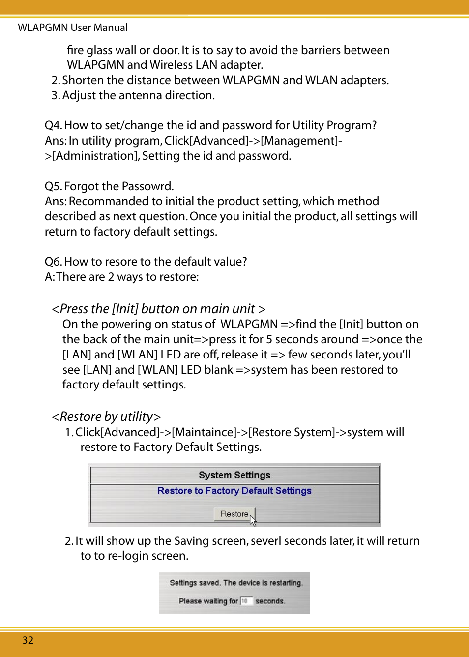 Corega CG-WLAPGMN User Manual | Page 34 / 39