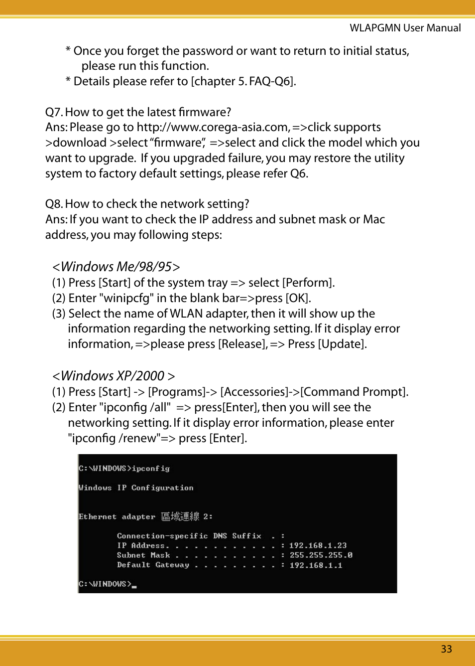 Corega CG-WLAPGMN User Manual | Page 35 / 39