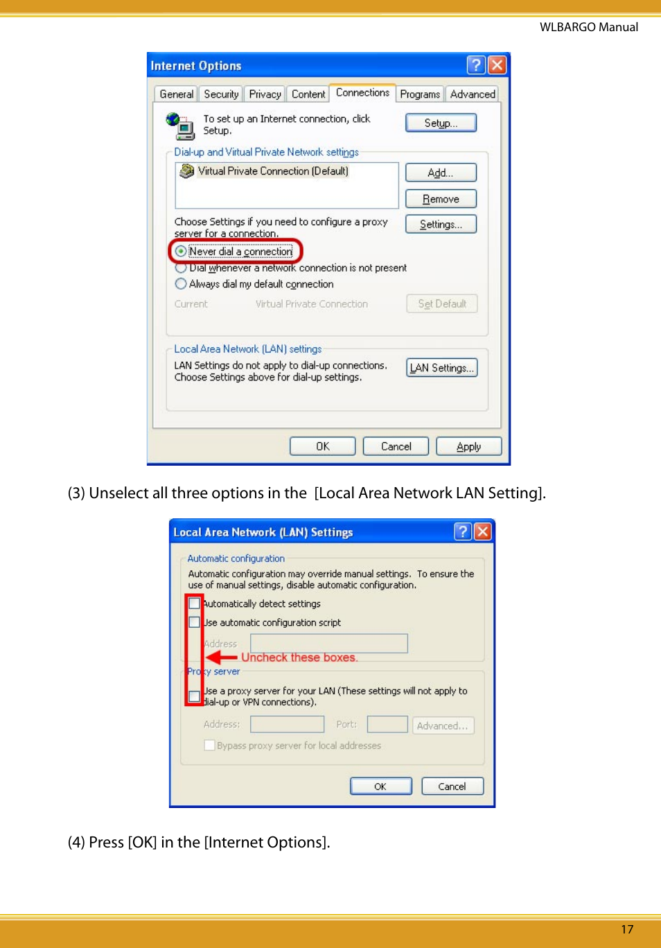 Corega CG-WLBARGO User Manual | Page 19 / 57