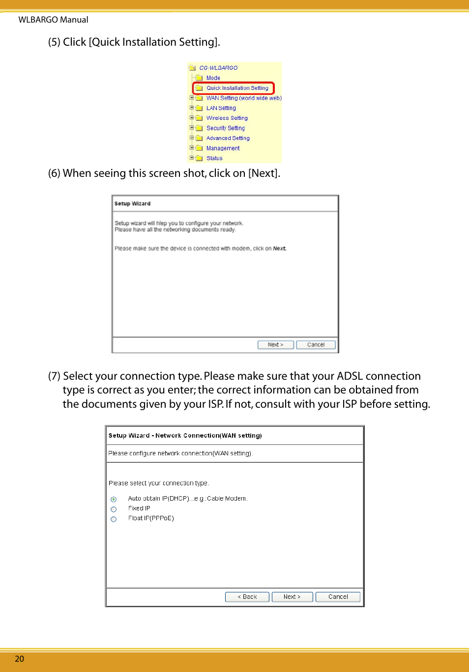 Corega CG-WLBARGO User Manual | Page 22 / 57