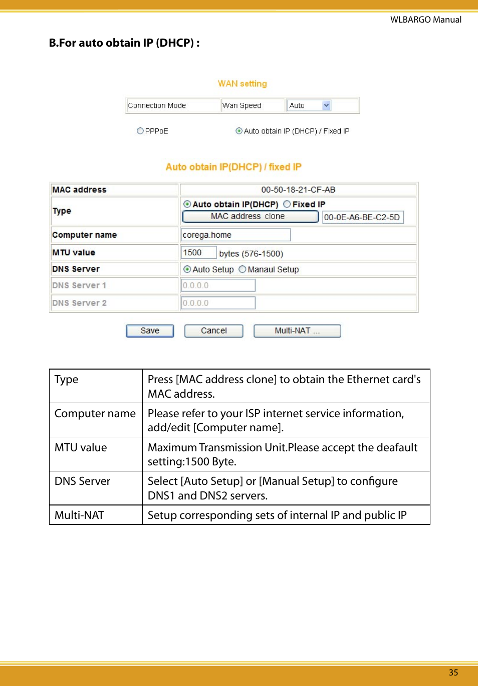 Corega CG-WLBARGO User Manual | Page 37 / 57