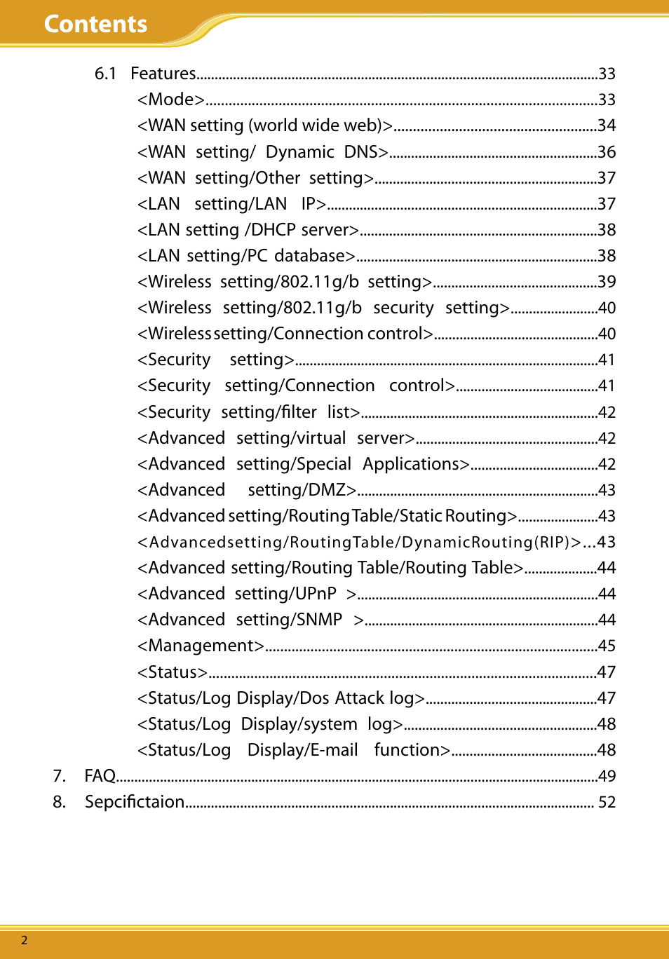 Corega CG-WLBARGO User Manual | Page 4 / 57